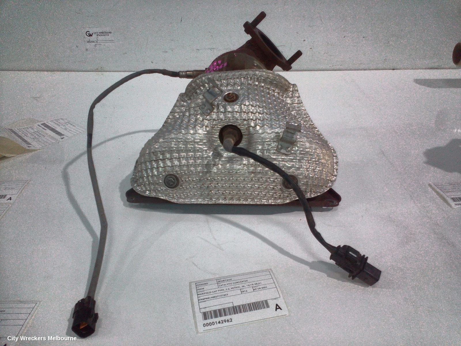 KIA SPORTAGE CATALYTIC CONVERTER, MANIFOLD-CAT TYPE, 2.0, PETROL, QL, 10/2015 - 08/2021 - Image 1