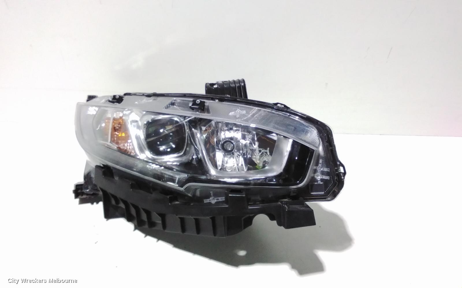HONDA CIVIC RIGHT HEADLAMP, 10TH GEN, HATCH/SEDAN, HALOGEN TYPE, 05/2016 ONWARDS - Image 1