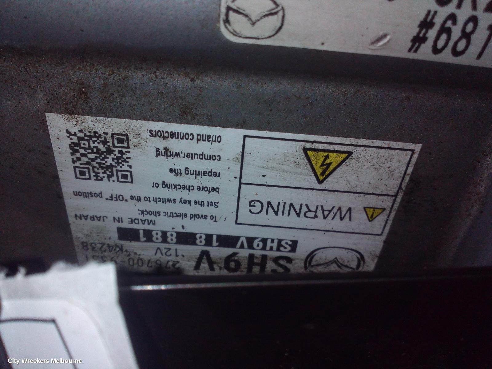 MAZDA CX5 ECU, ENGINE ECU, 2.2, 5H-VPTR, DIESEL, ECU ONLY, KF, 05/2018 ONWARDS - Image 2