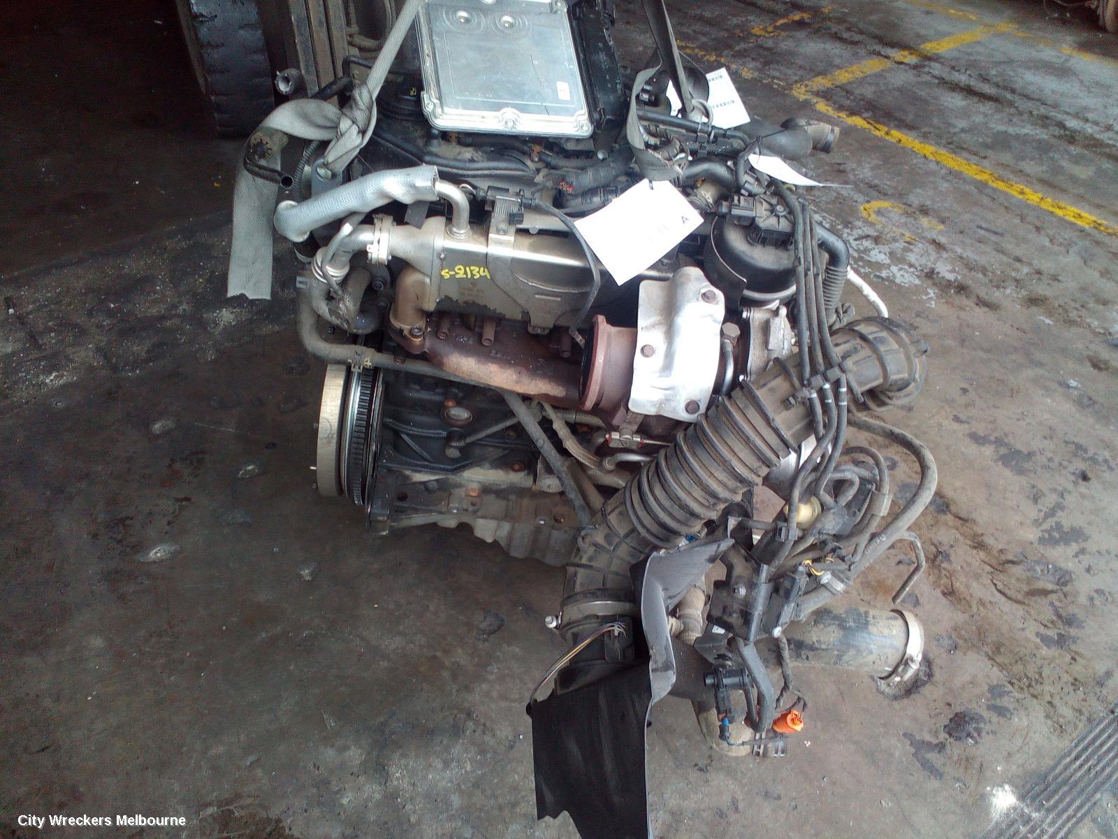 VOLKSWAGEN AMAROK ENGINE, DIESEL, 2.0, TWIN TURBO, 2H, CNEA CODE, 12/2010 ONWARDS - Image 2