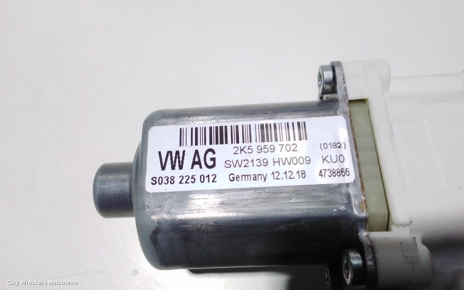 VOLKSWAGEN CADDY LEFT FRONT WINDOW REG/MOTOR, 2KN, POWER, 12/2015 - 02/2021 - Image 3