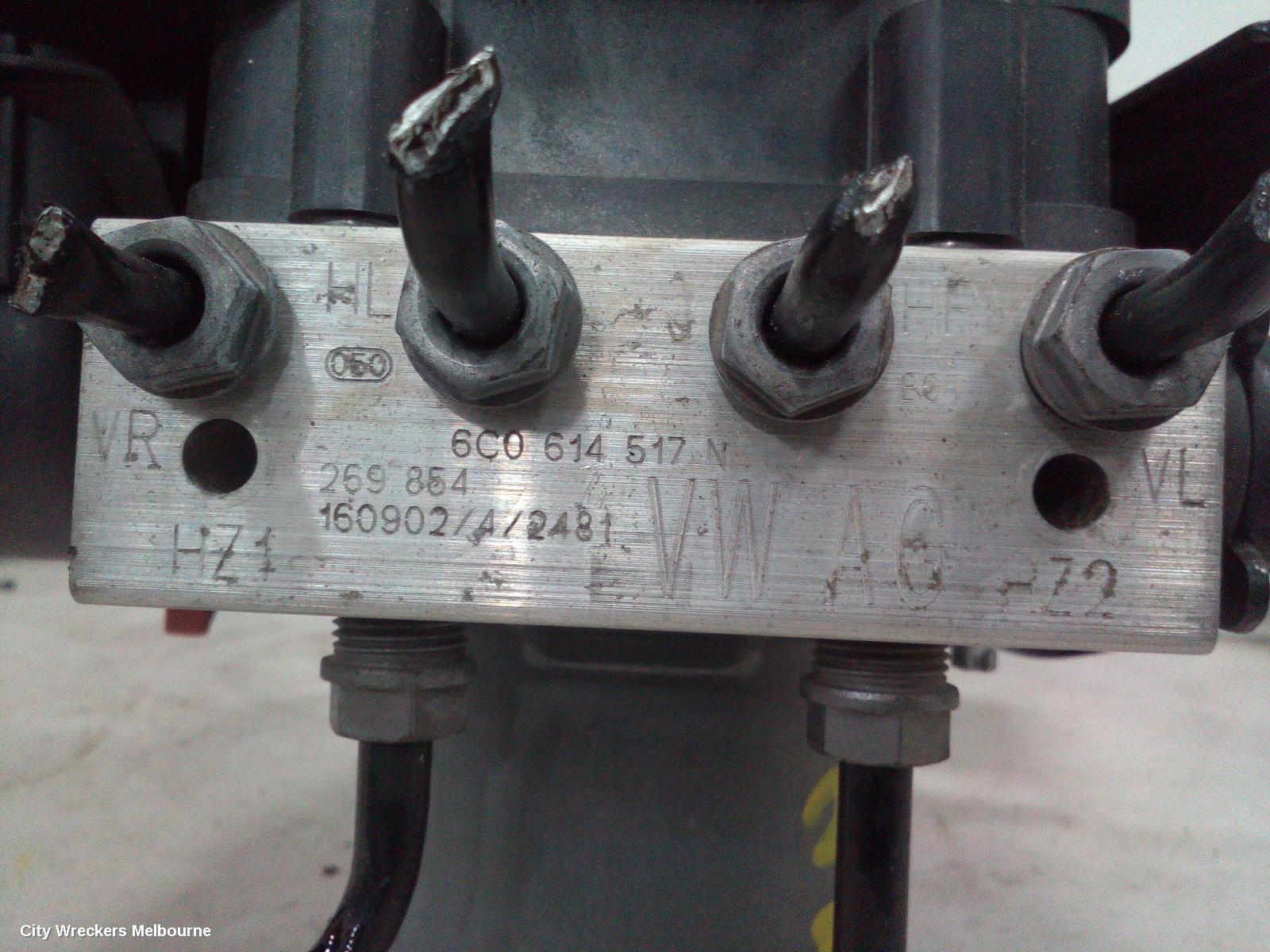 VOLKSWAGEN POLO ABS PUMP/MODULATOR, 6R, P/N 6C0614517N, 05/2014 - 09/2017 - Image 3