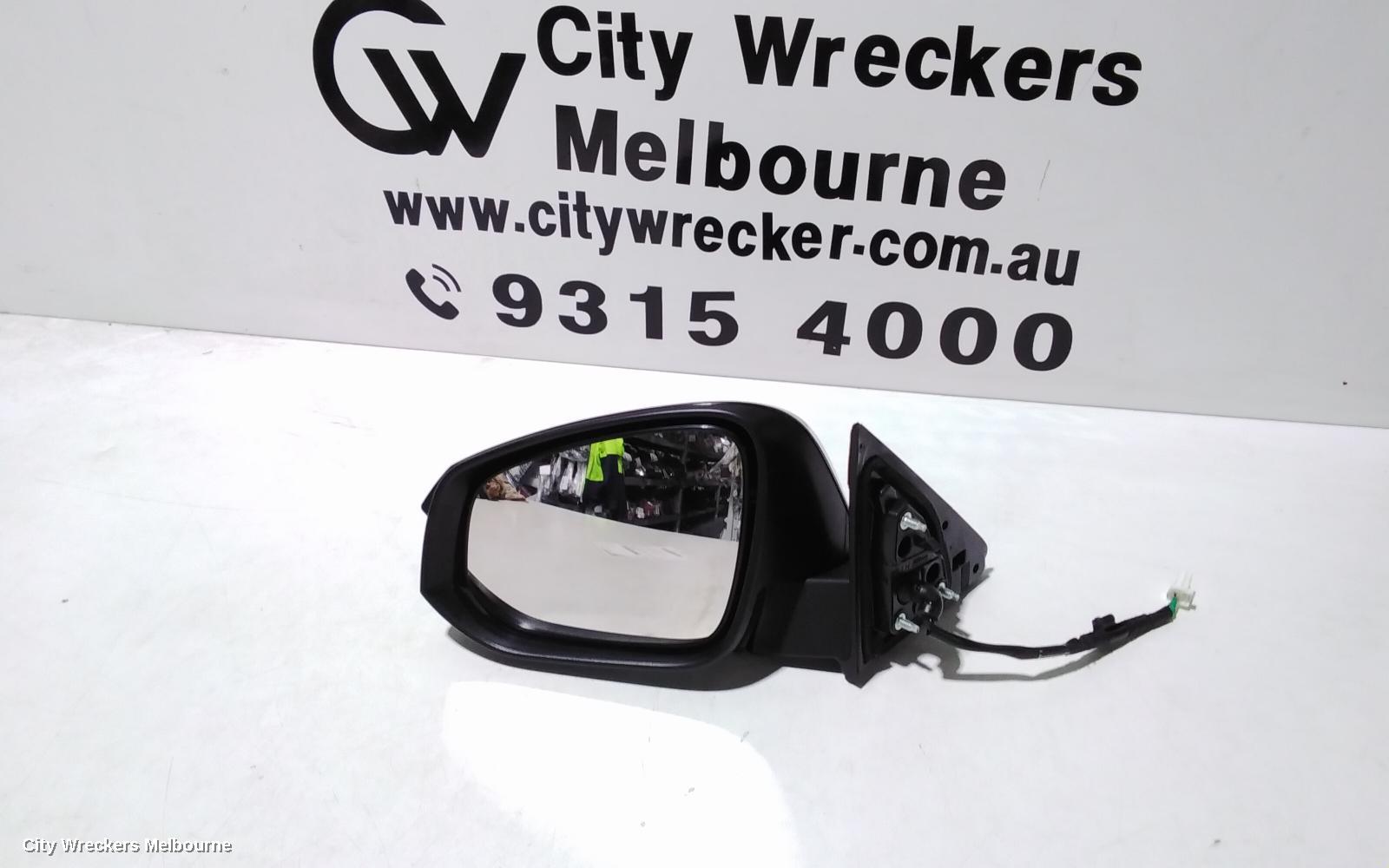 TOYOTA KLUGER LEFT DOOR MIRROR, GSU50/GSU55, GX/GXL, NON HEATED, NON MEMORY FUNCTION & NON BLIND SPOT, 03/2014 - 10/2016 - Image 1