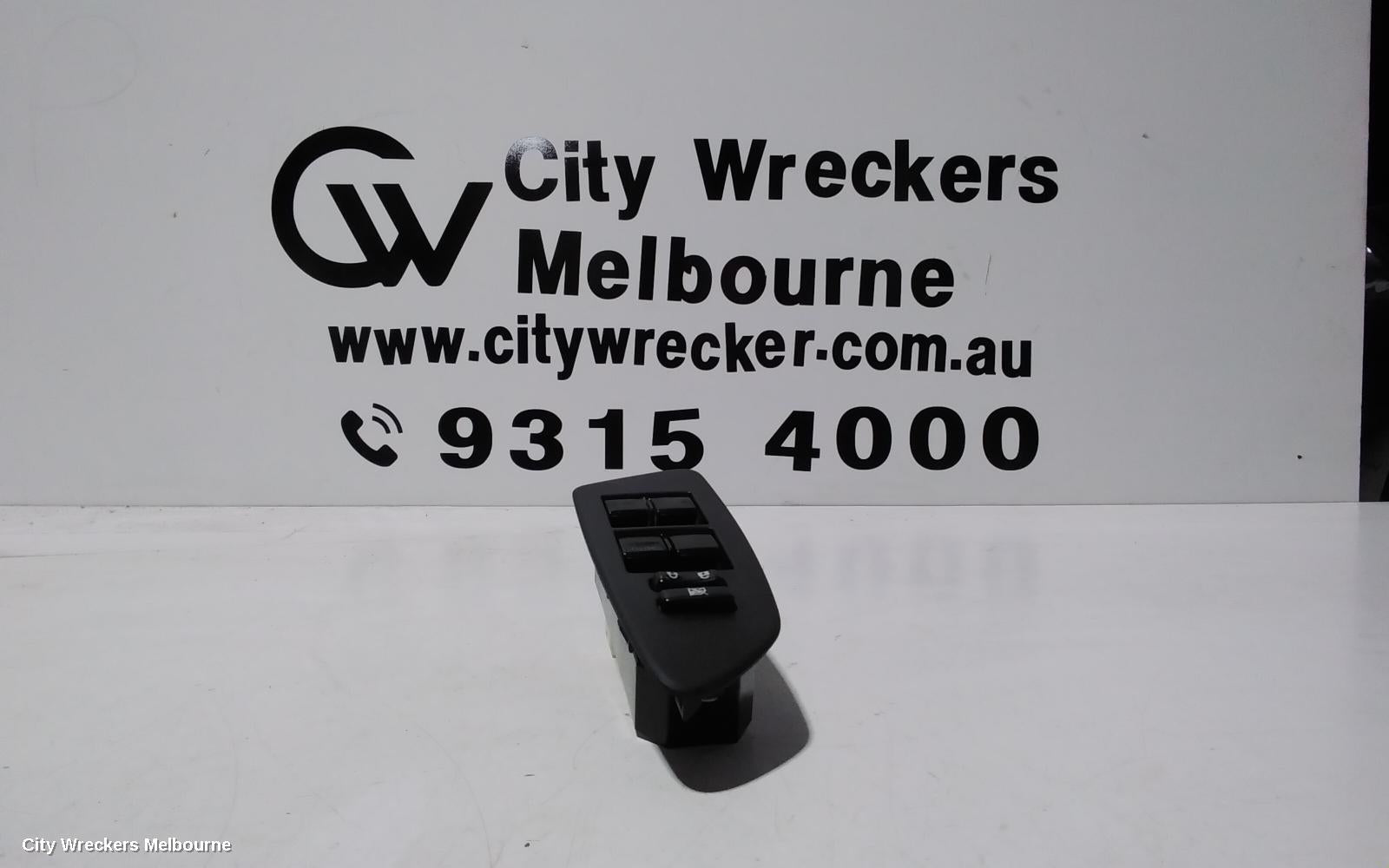 TOYOTA COROLLA PWR DR WIND SWITCH, RH FRONT (MASTER SWITCH), 4 DOOR TYPE, ZRE152, 03/2007 - 09/2012 - Image 3