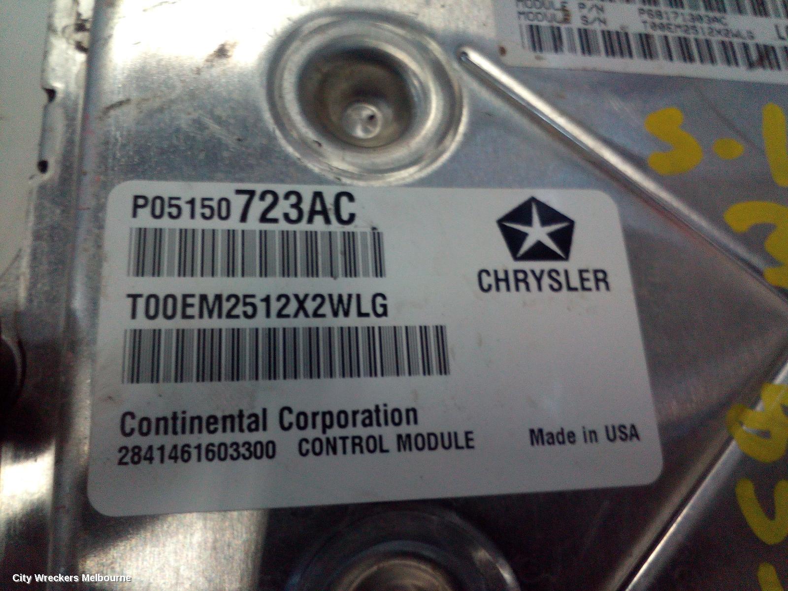 CHRYSLER 300C ECU, ENGINE ECU, 3.6, PETROL, ECU ONLY, LX, 07/2012 ONWARDS - Image 1
