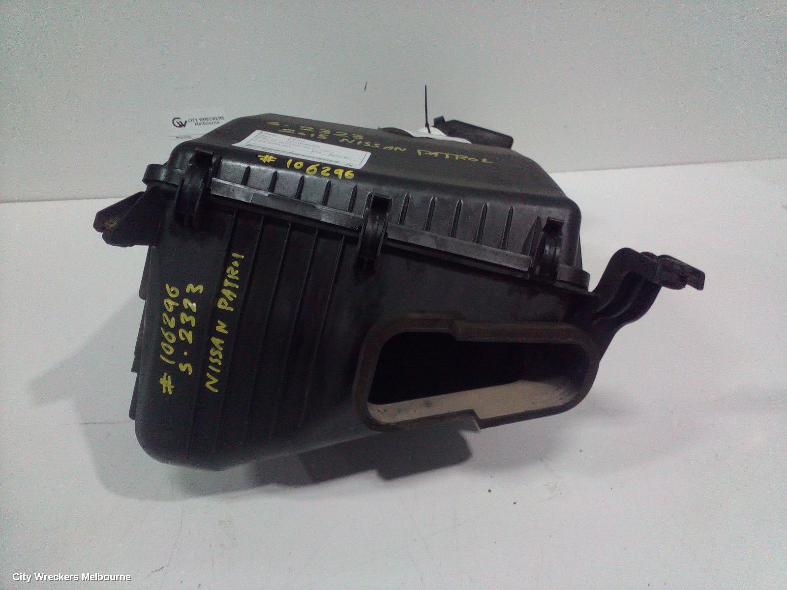 NISSAN PATROL AIR CLEANER/BOX, PETROL, 5.6, AIR CLEANER, Y62, 11/2012 - 09/2017 - Image 1