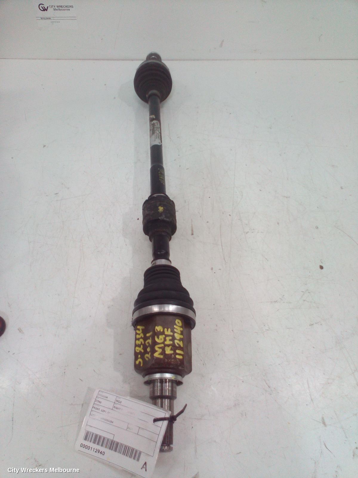 MG MG3 RIGHT DRIVESHAFT, FRONT, SZP1, 07/2016 ONWARDS - Image 2