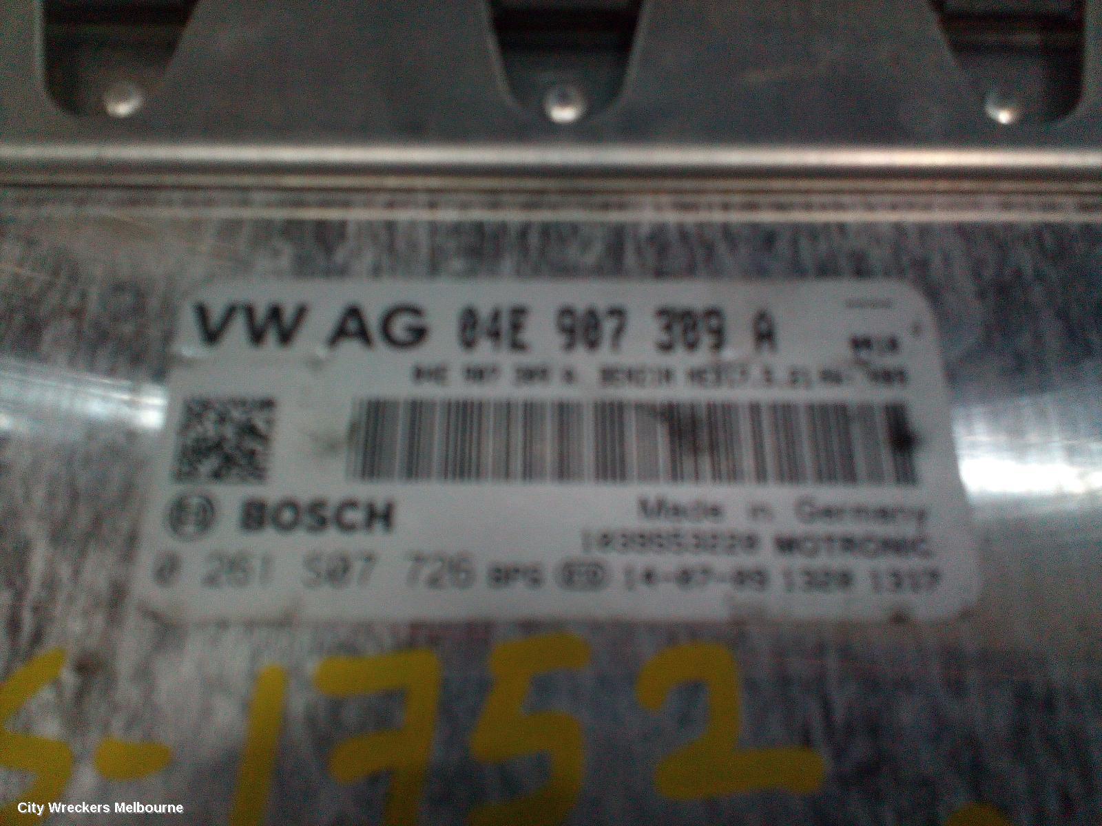 VOLKSWAGEN GOLF ECU, ENGINE ECU, 1.4, PETROL, AUTO, P/N 04E907309A, ECU ONLY, GEN 7, 01/2013 - 08/2020 - Image 2