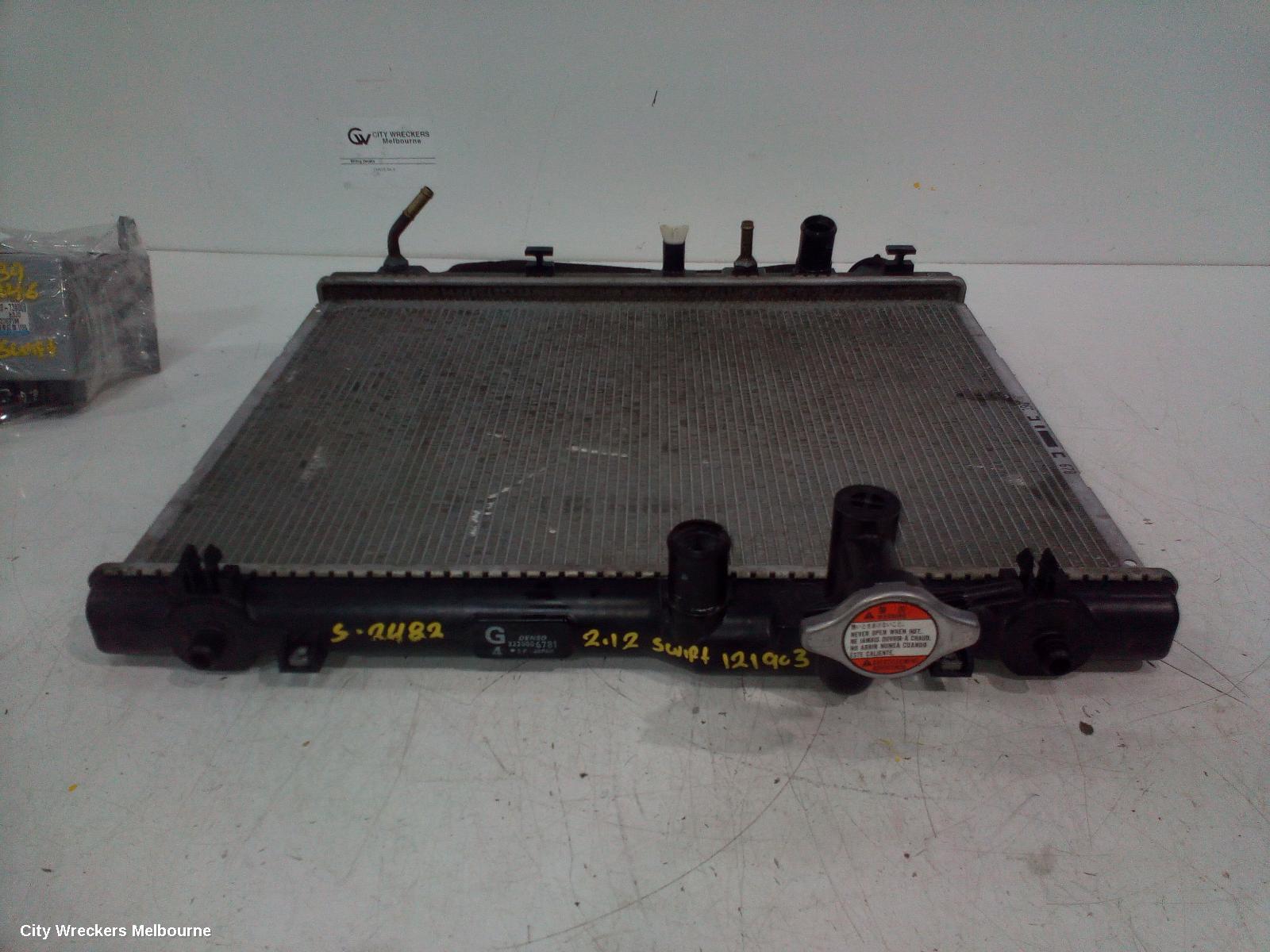 SUZUKI SWIFT RADIATOR, AUTO, 1.4, PETROL, FZ, 08/2010 - 03/2017 - Image 2