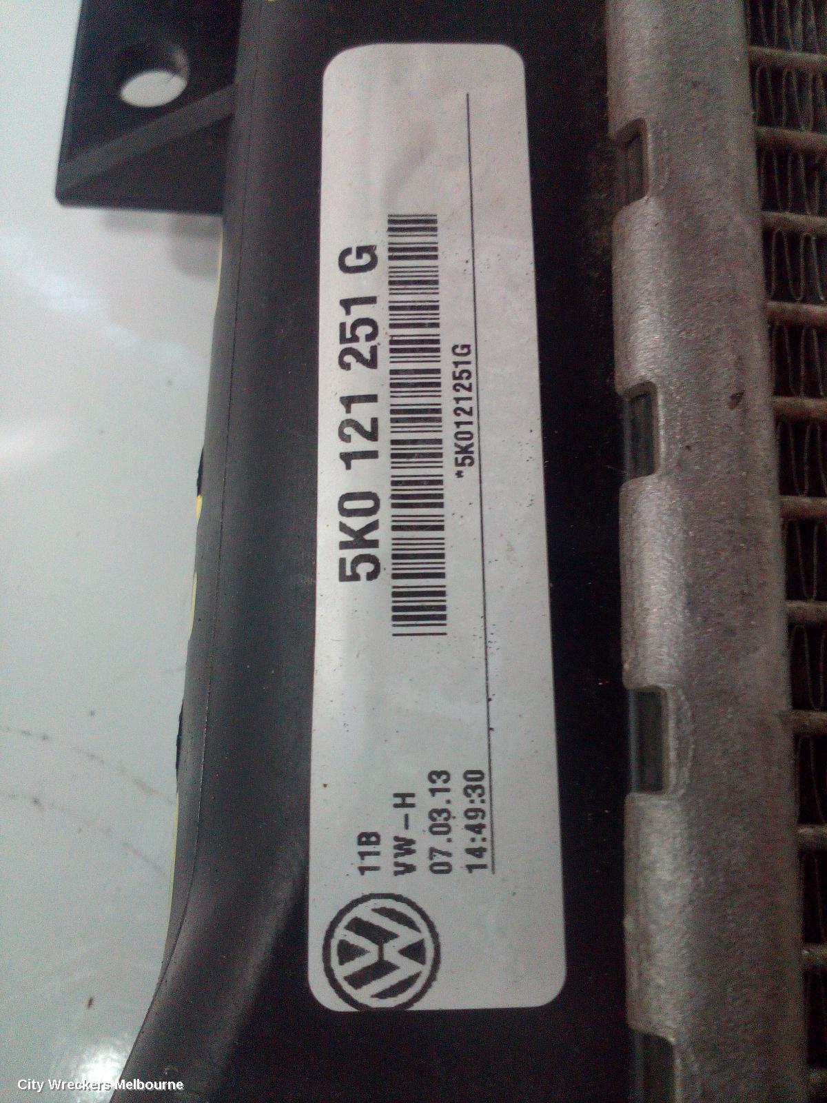 VOLKSWAGEN JETTA RADIATOR, AUTO, 1.4, PETROL, 1B, 02/2011 - 12/2017 - Image 3
