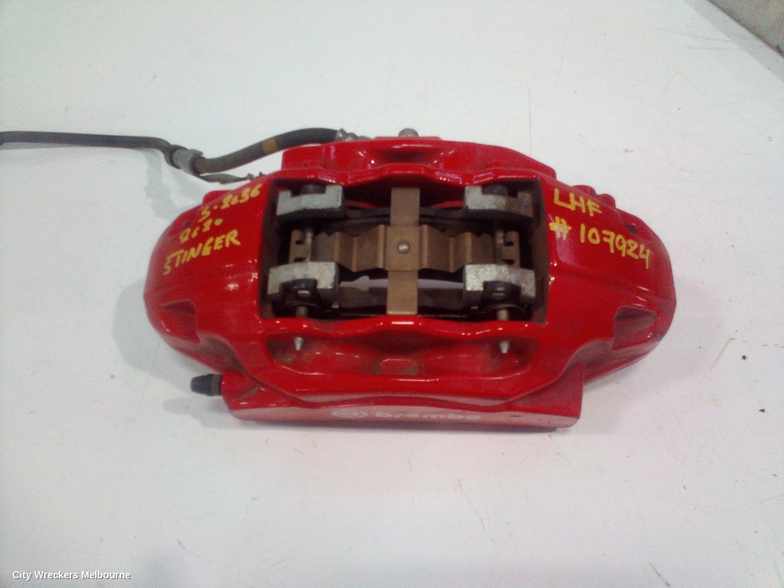 KIA STINGER CALIPER, LH FRONT, 320MM, CK, 06/2017 - 04/2023 - Image 3
