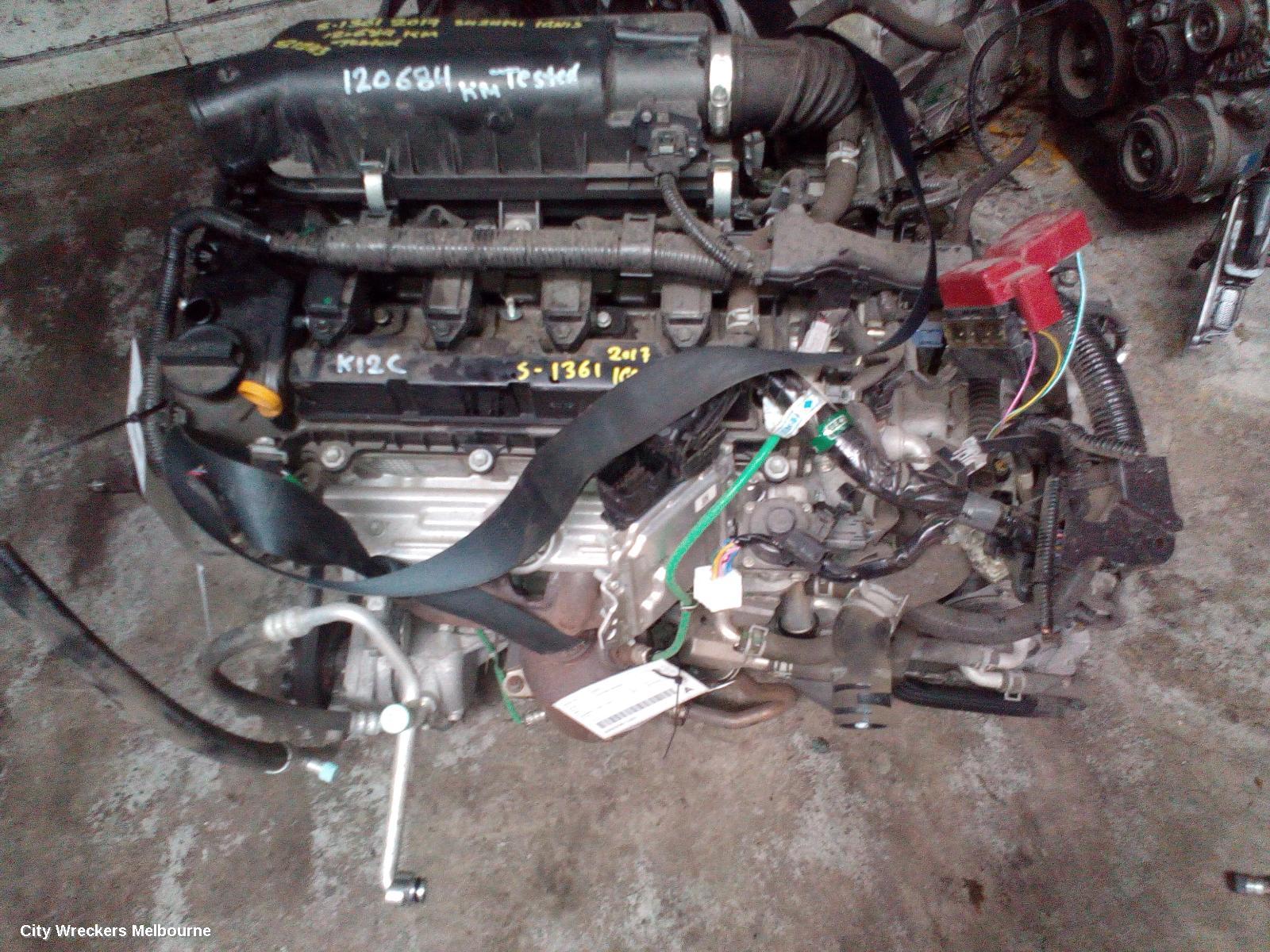SUZUKI IGNIS ENGINE, PETROL, 1.2, K12C, MF, 11/2016 ONWARDS - Image 2
