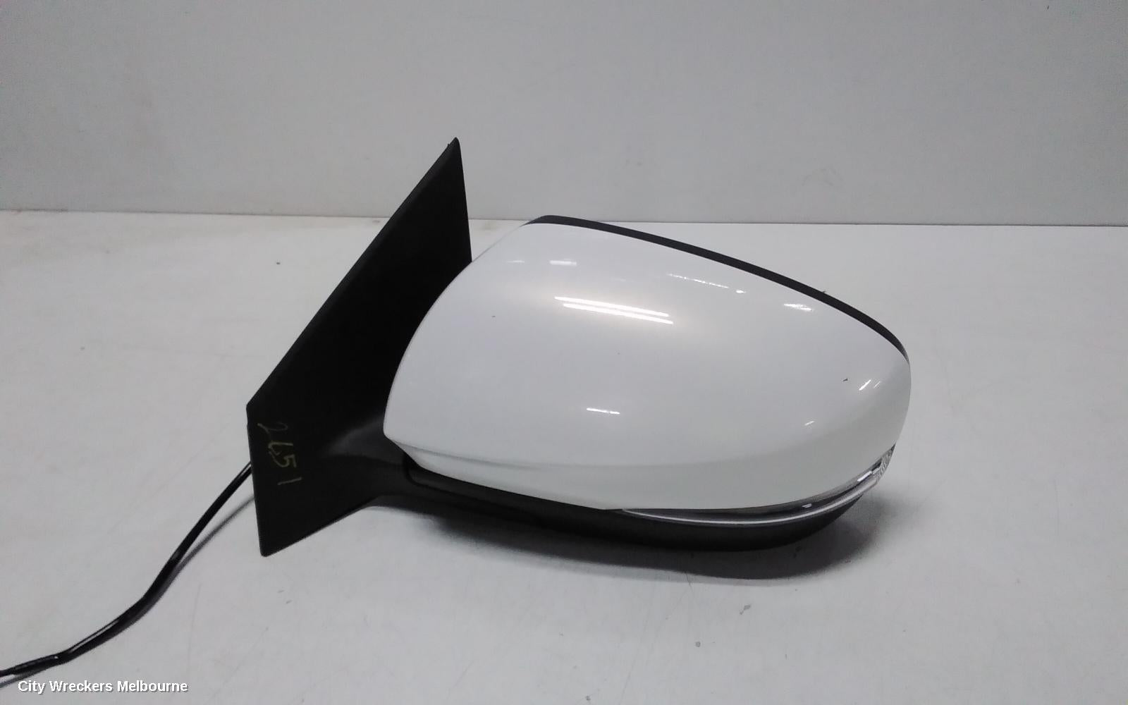 MAZDA CX9 LEFT DOOR MIRROR, TB, W/ BLINDSPOT MONITORING TYPE, 10/2012 - 12/2015 - Image 2
