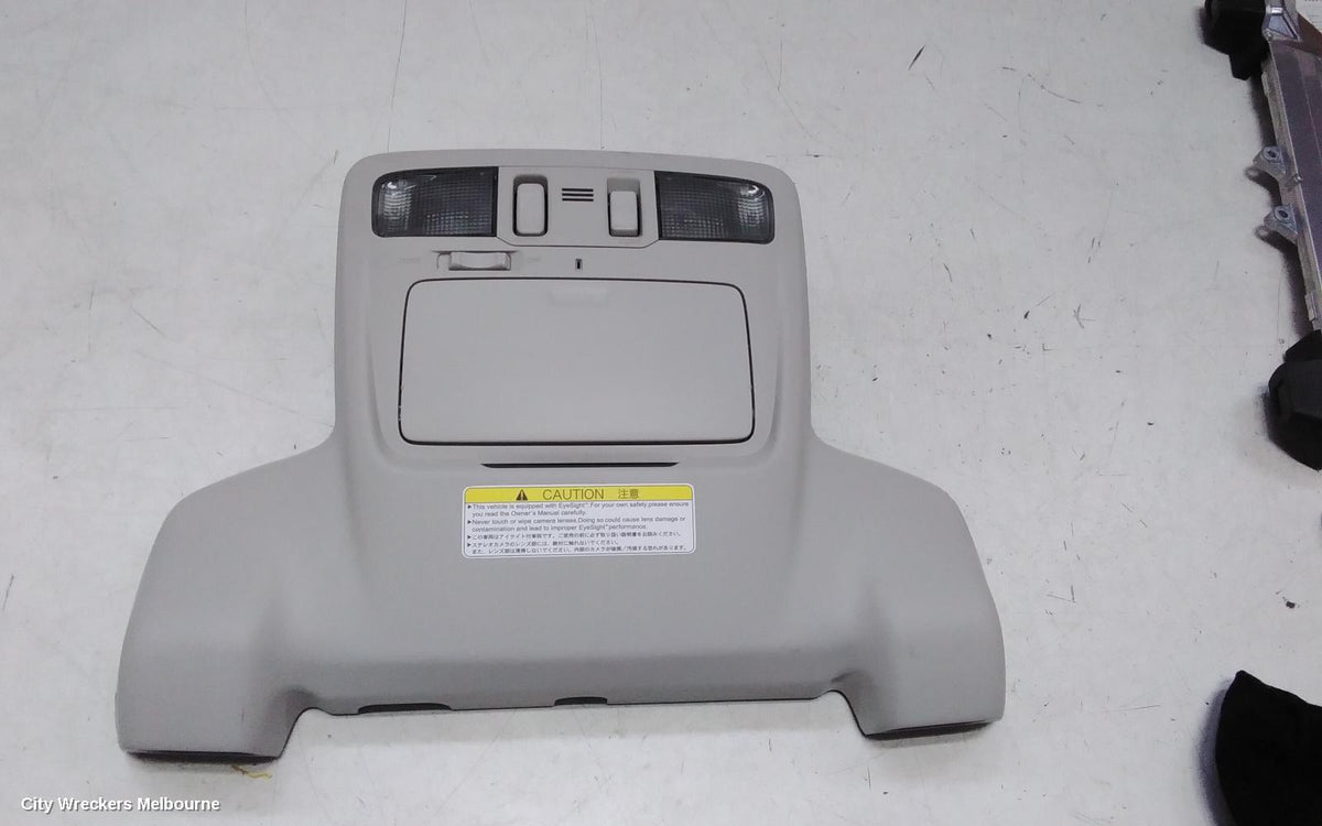 SUBARU OUTBACK COURTESY LIGHT, FRONT, W/ SUNGLASS HOLDER TYPE, 6TH GEN, 08/2014 - 12/2020 - Image 1