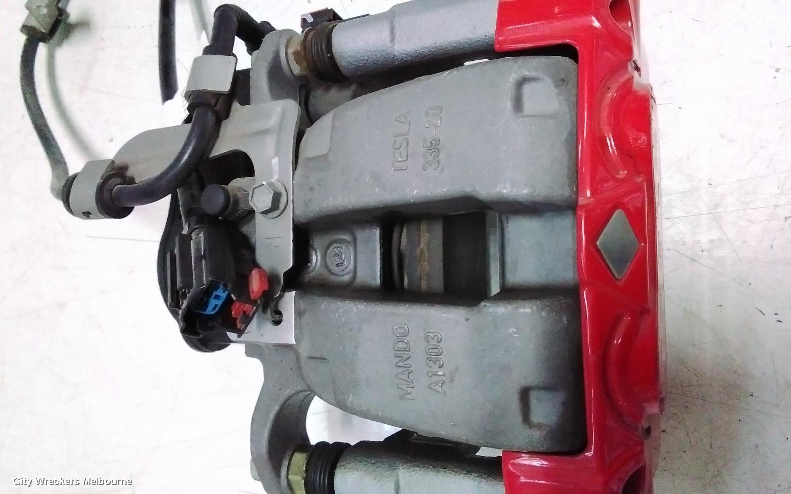 TESLA MODEL Y CALIPER, 1ST GEN, RH REAR, PERFORMANCE TYPE, RED, 03/2022 ONWARDS - Image 3