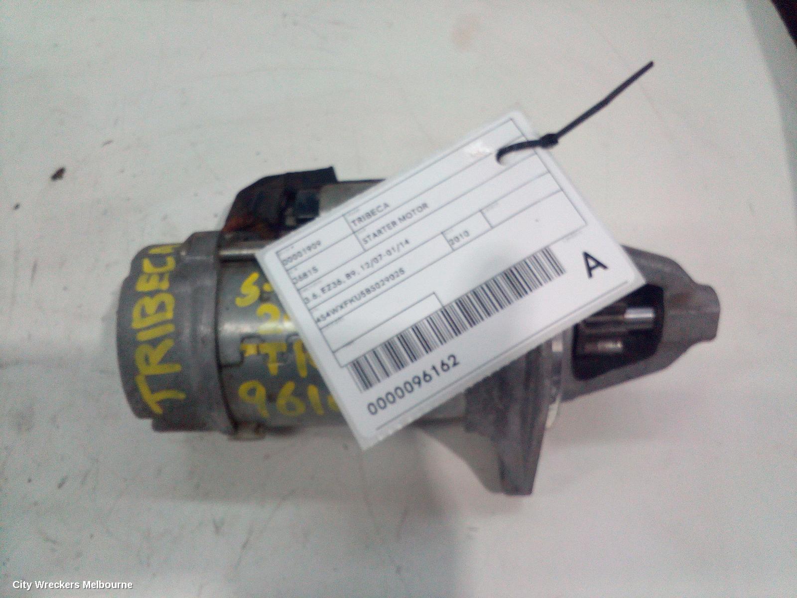 SUBARU TRIBECA STARTER, 3.6, EZ36, B9, 12/2007 - 01/2014 - Image 3
