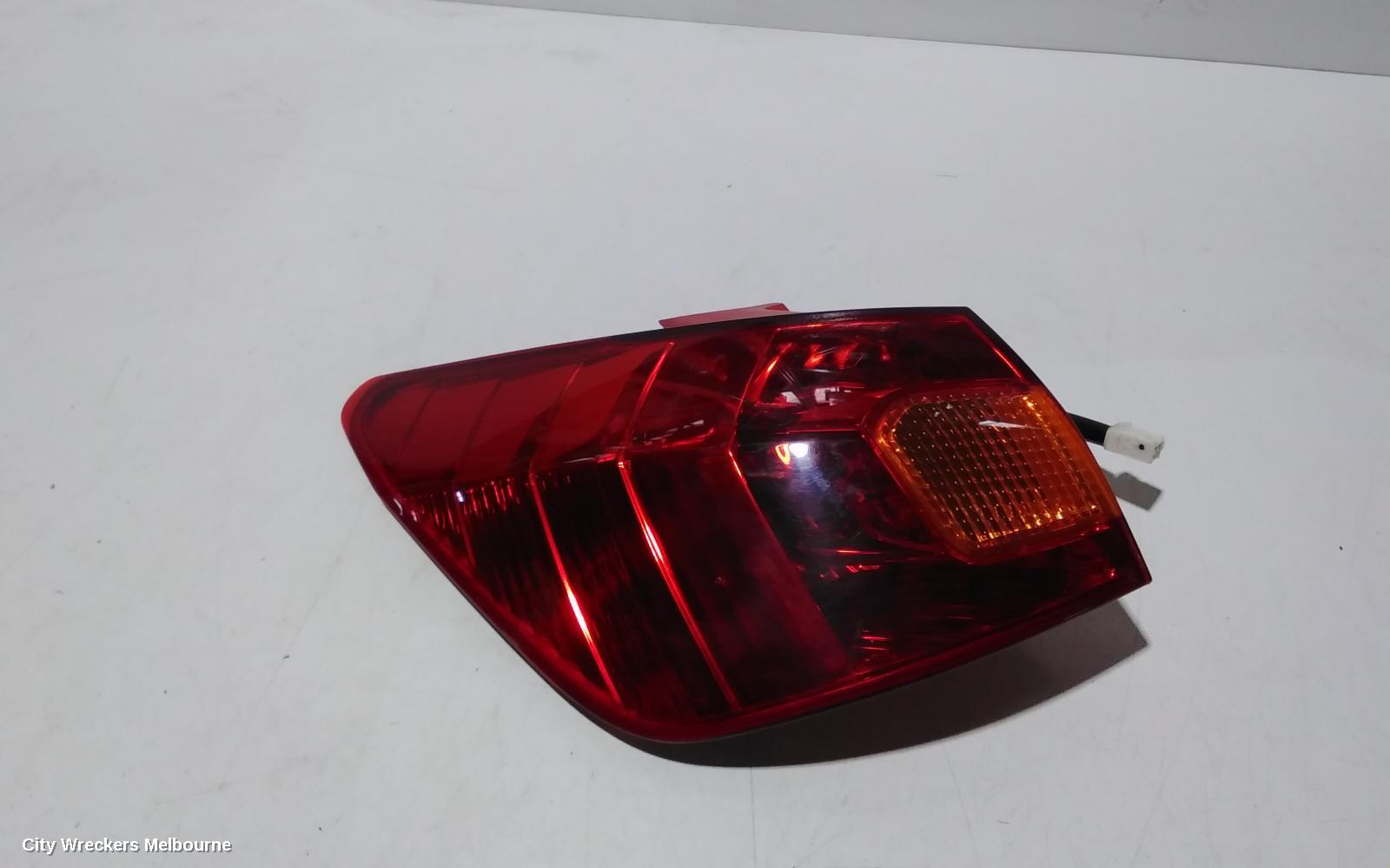 TOYOTA CALDINA LEFT TAILLIGHT, T240, RED TYPE, LENS# 21-57, 02-04 (IMPORT) - Image 3
