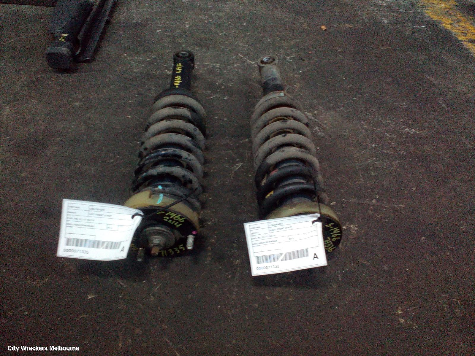 HOLDEN COLORADO LEFT FRONT STRUT, 2WD, RG, 01/2012 - 06/2016 - Image 2