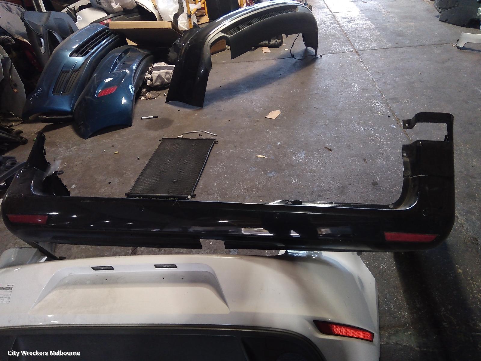 MERCEDES VITO REAR BUMPER, 447, BUMPER BAR, W/ PARK SENSOR TYPE, BLACK, 03/2015 - 10/2020 - Image 1