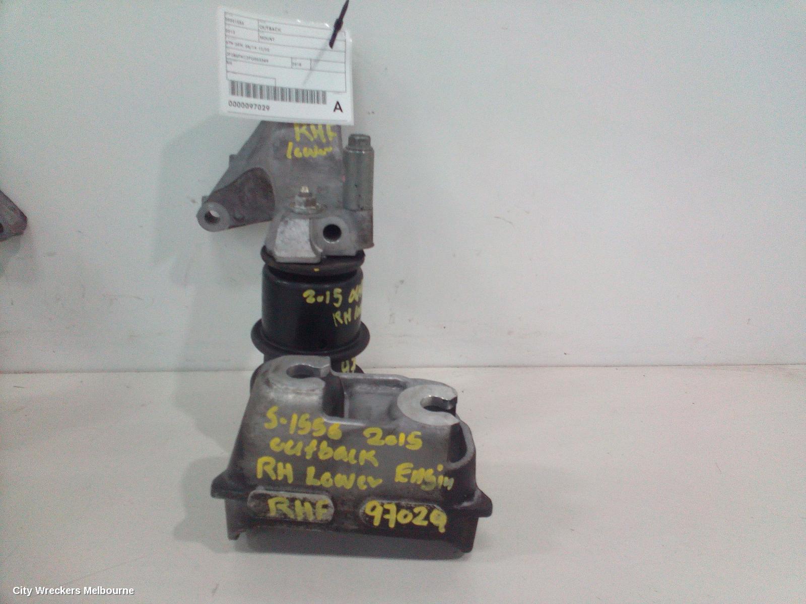 SUBARU OUTBACK MOUNT, 6TH GEN, 08/2014 - 12/2020 - Image 2