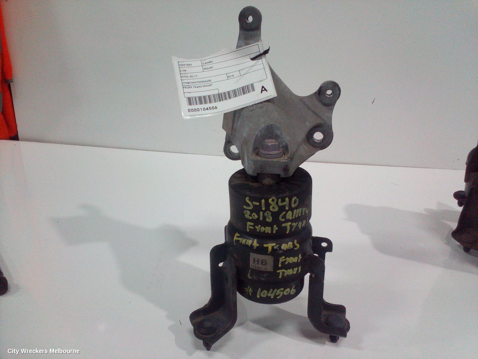 TOYOTA CAMRY MOUNT, XV70, 09/2017 - 05/2024 - Image 2
