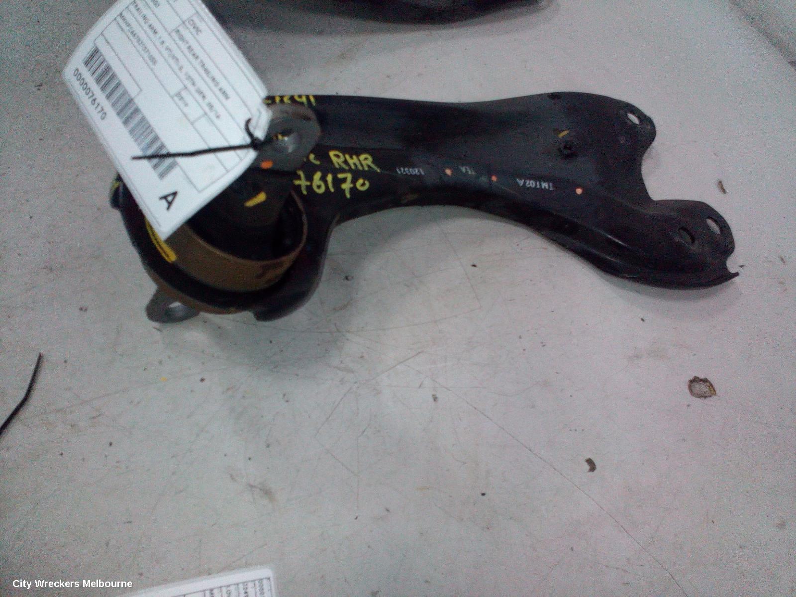 HONDA CIVIC RIGHT REAR TRAILING ARM, TRAILING ARM, 1.8, VTI/VTI-S, 10TH GEN, 05/2016 ONWARDS - Image 2