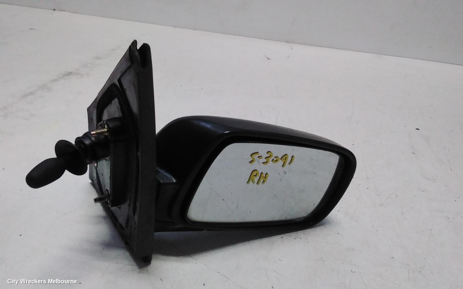 TOYOTA ECHO RIGHT DOOR MIRROR, NCP10R, MAN, 10/1999 - 09/2005 - Image 1