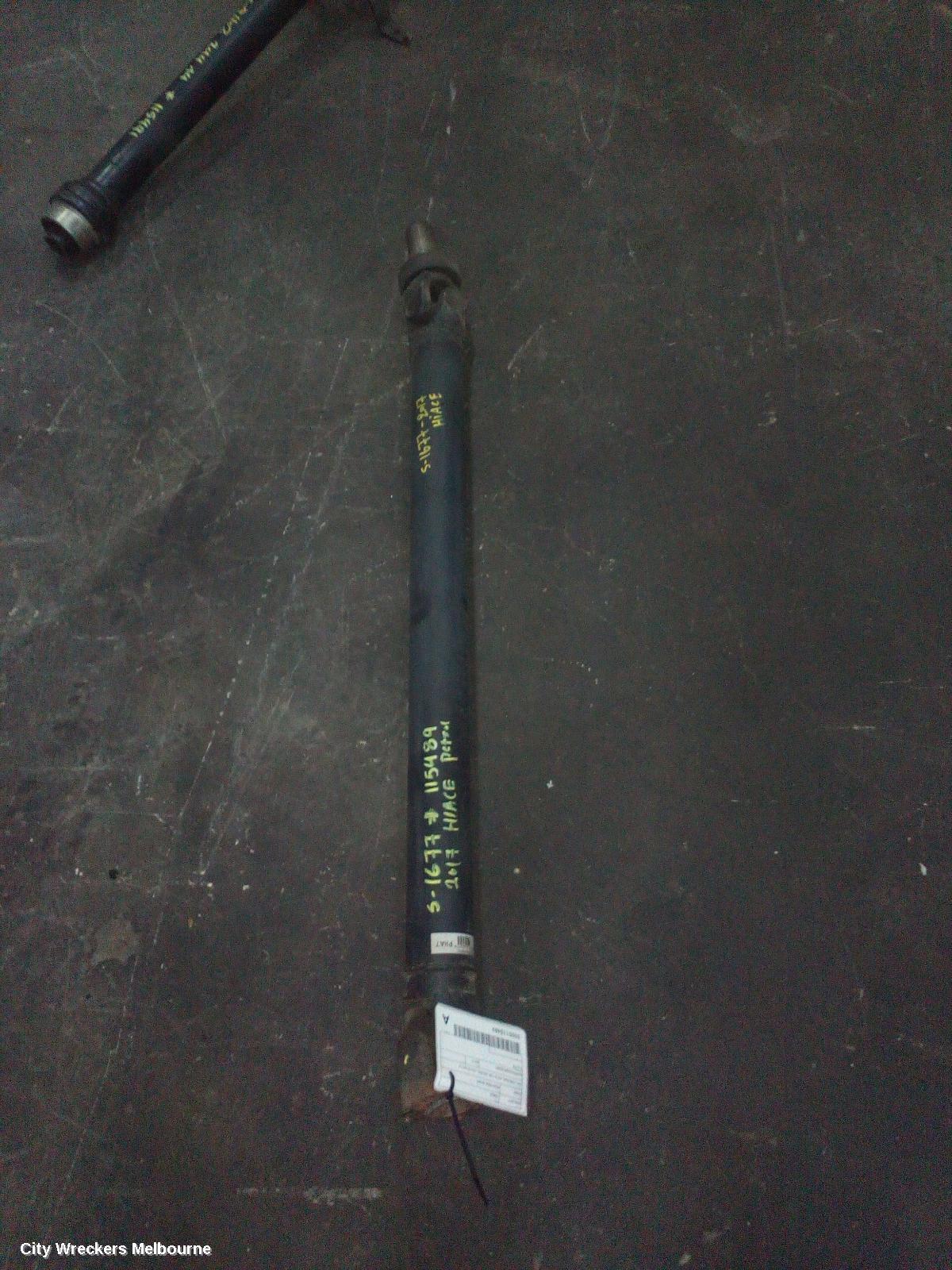 TOYOTA HIACE REAR DRIVE SHAFT, TRH, LWB/SWB, AUTO T/M, PETROL, 03/2015 - 04/2019 - Image 1