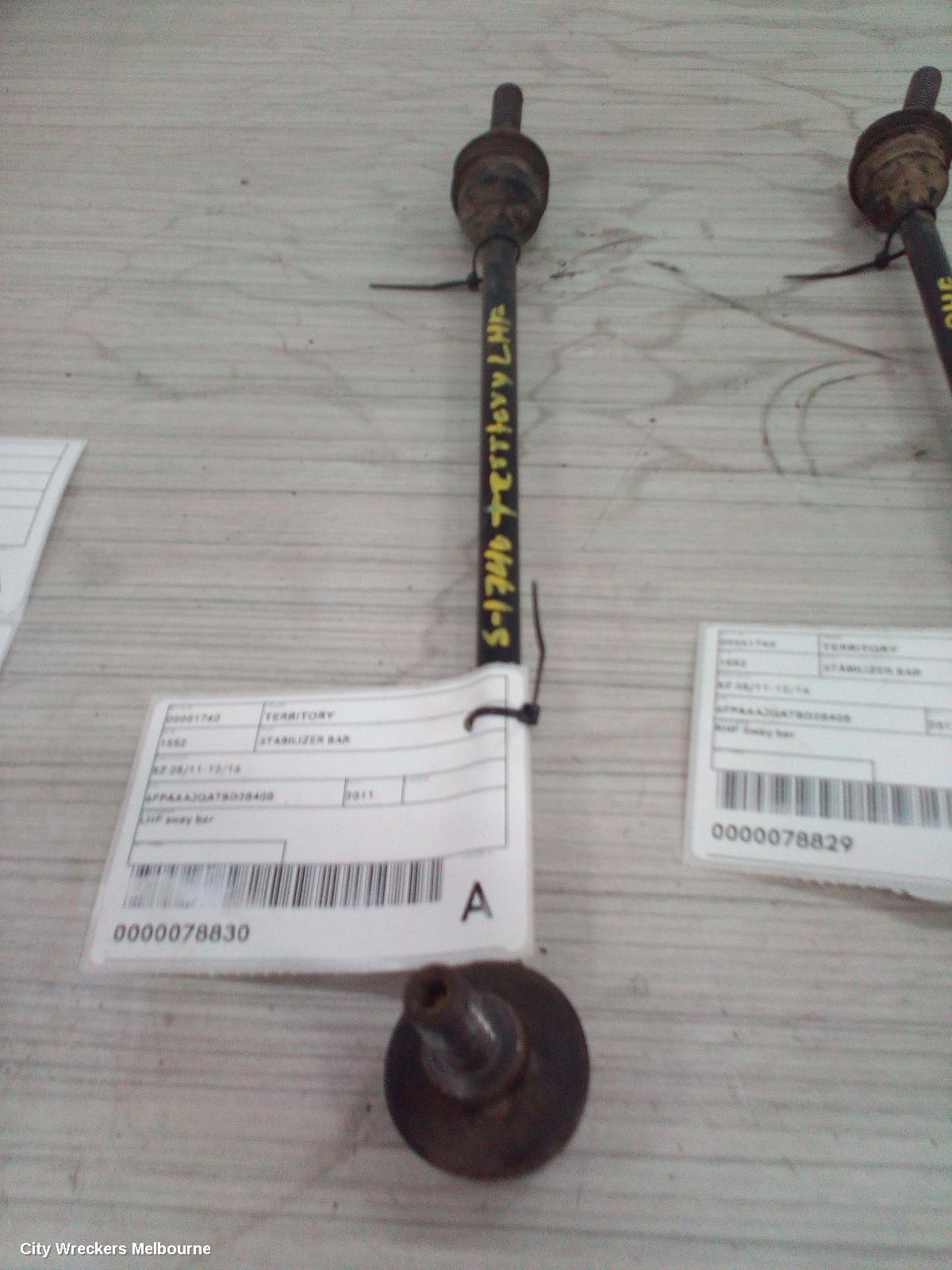 FORD TERRITORY STABILISER BAR, SZ, 03/2011 - 12/2016 - Image 1