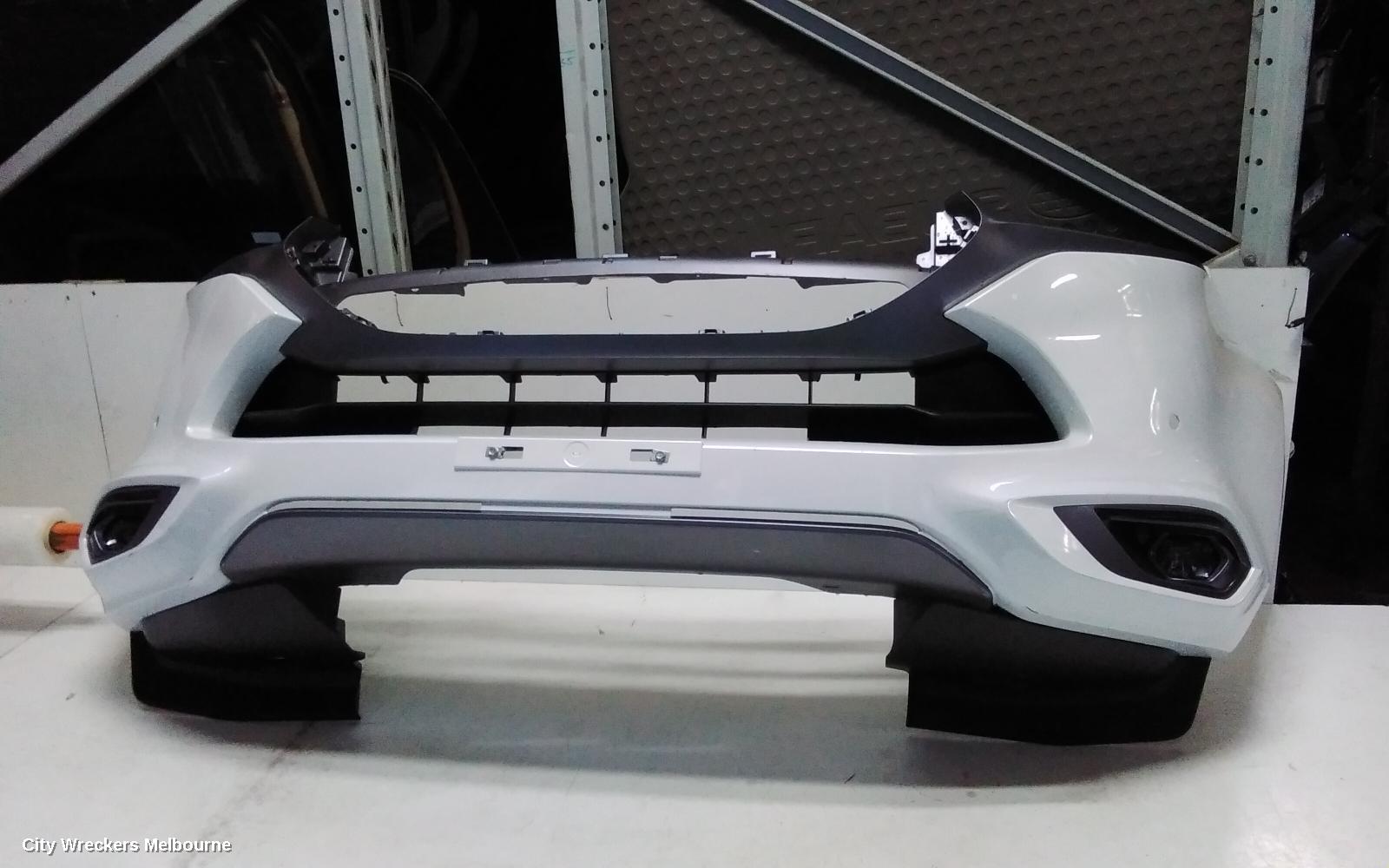 ISUZU MU-X FRONT BUMPER, 2ND GEN, BUMPER BAR, W/ PARKING SENSOR TYPE, GREY INSERT, 01/2022 ONWARDS - Image 1