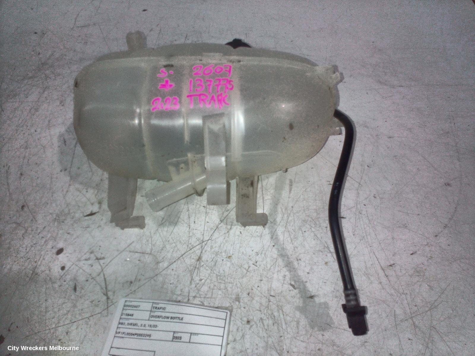 RENAULT TRAFIC OVERFLOW BOTTLE, X82, DIESEL, 2.0, 10/2022 ONWARDS - Image 1
