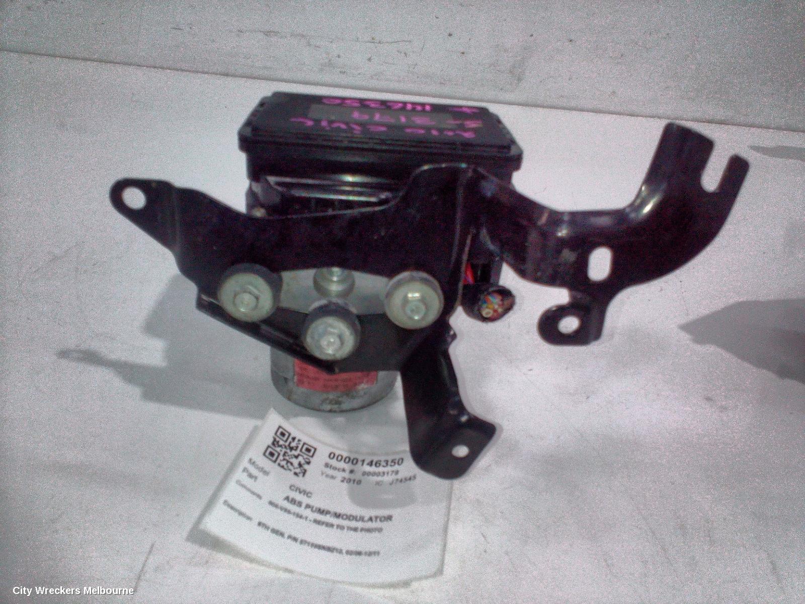 HONDA CIVIC ABS PUMP/MODULATOR, 8TH GEN, P/N 57110SNBZ12, 02/2006 - 12/2011 - Image 2