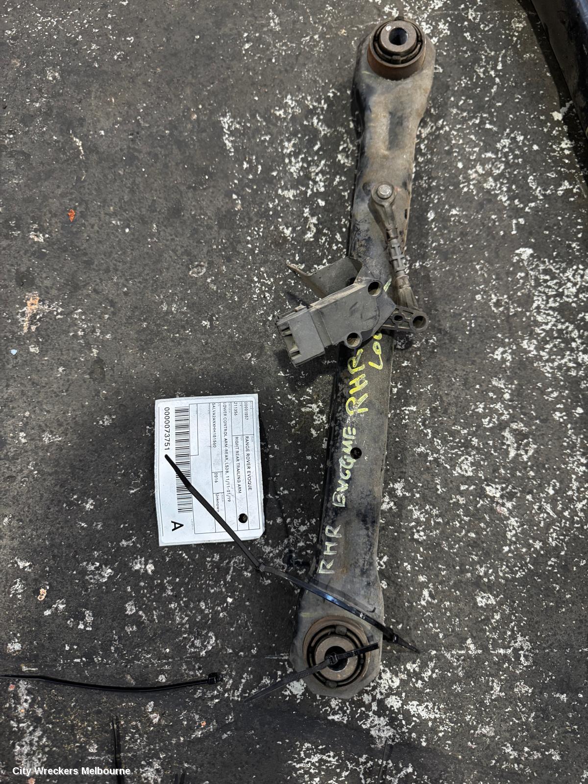 LAND ROVER RANGEROVER EVOQUE RIGHT REAR TRAILING ARM, LOWER CONTROL ARM-REAR, L538, 11/2011 - 01/2019 - Image 1