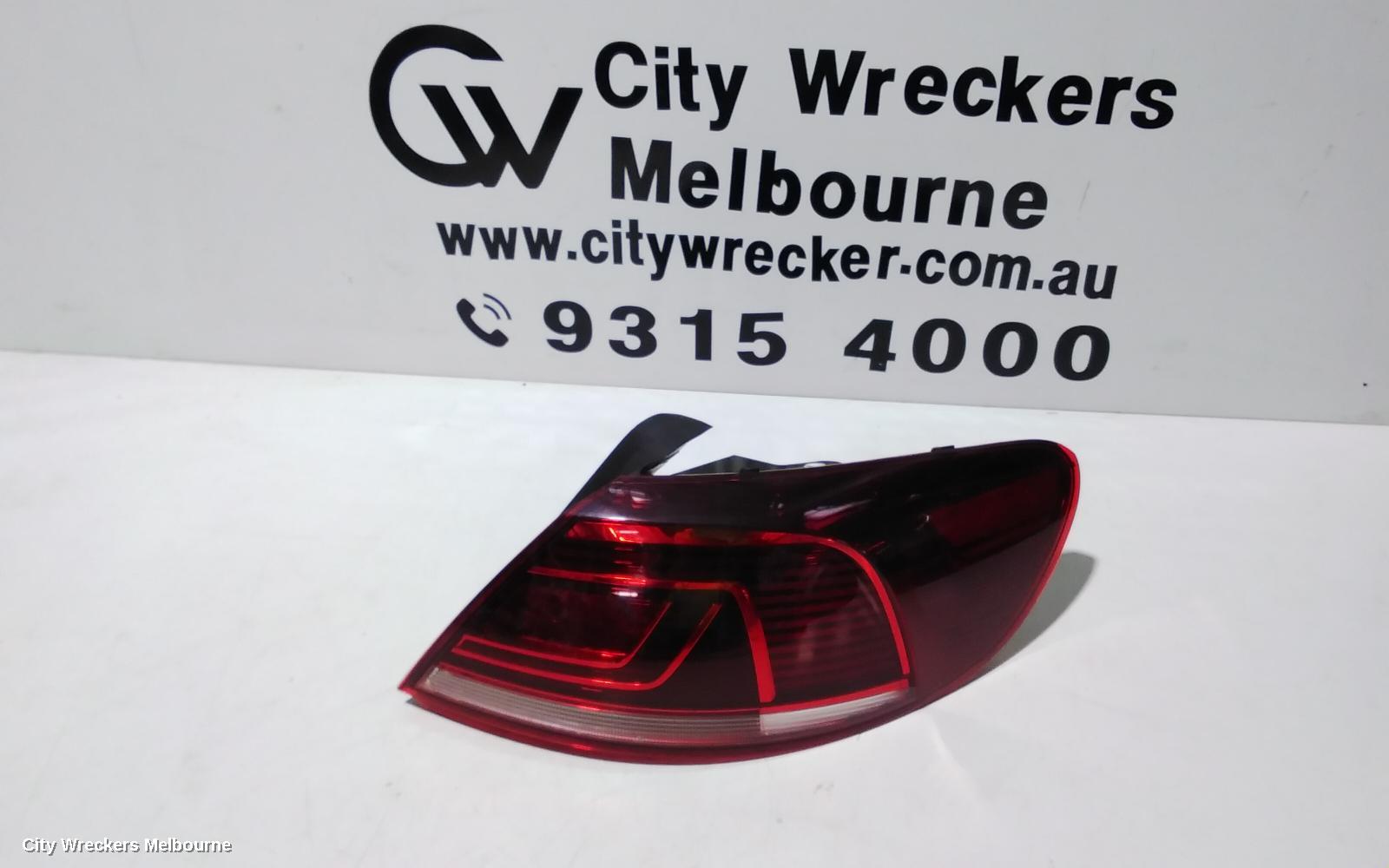VOLKSWAGEN PASSAT RIGHT TAILLIGHT, 3CC, SEDAN, LED TYPE, 03/2012 - 12/2016 - Image 1
