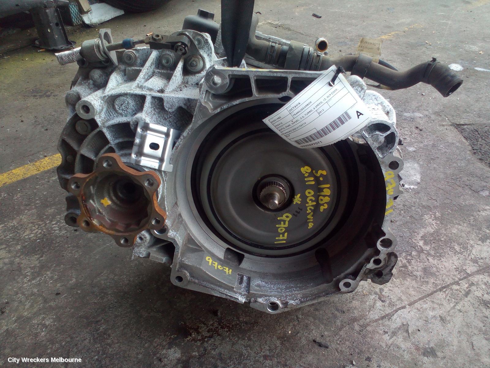 SKODA OCTAVIA TRANS/GEARBOX, AUTO, FWD, DIESEL, 2.0, TURBO, 6 SPEED, 1Z, NLP CODE, 01/2004 - 10/2013 - Image 2