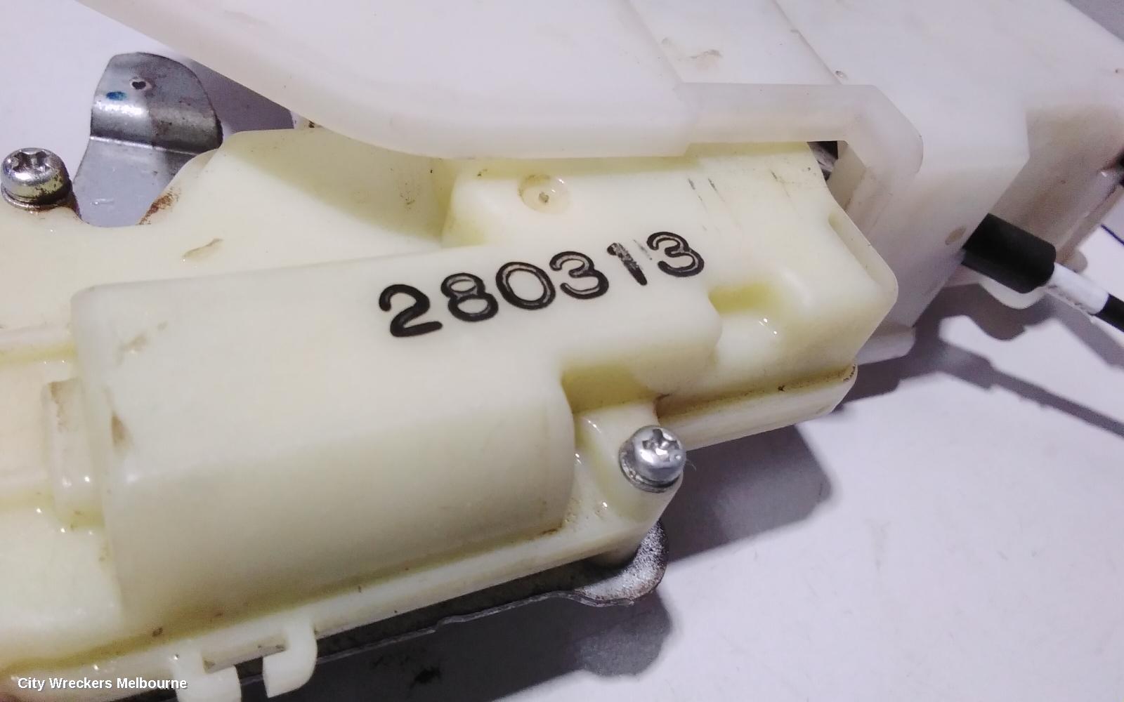 HOLDEN COLORADO DOOR/BOOT/GATE LOCK, RIGHT REAR DOOR LOCK, DUAL CAB, RG, 01/2012 - 12/2020 - Image 2