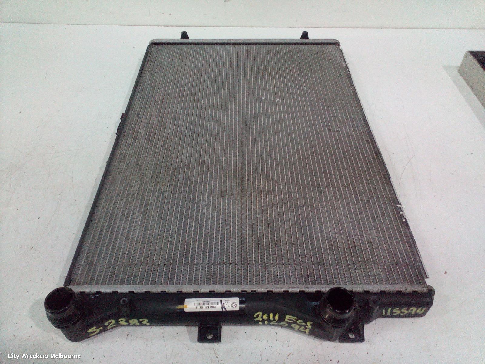 VOLKSWAGEN EOS RADIATOR, 2.0, CCZ, PETROL TURBO, 05/2010 - 12/2014 - Image 1