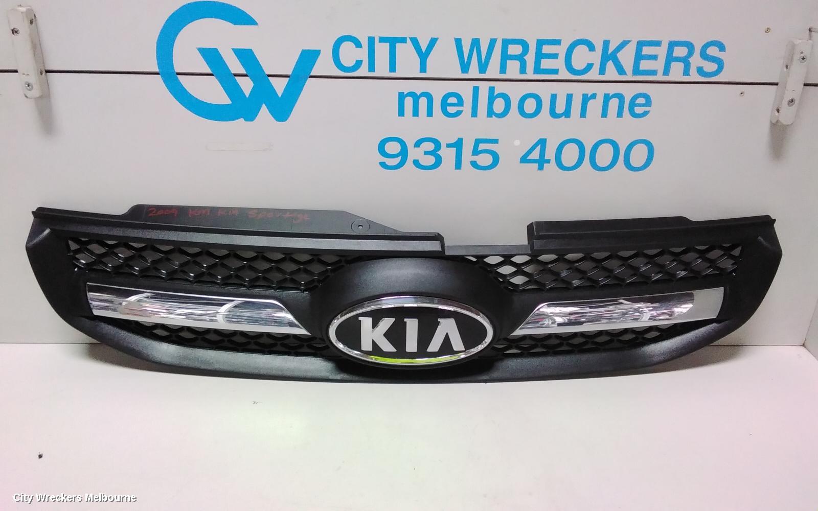 KIA SPORTAGE GRILLE, RADIATOR GRILLE, KM, 10/2007 - 06/2010 - Image 2