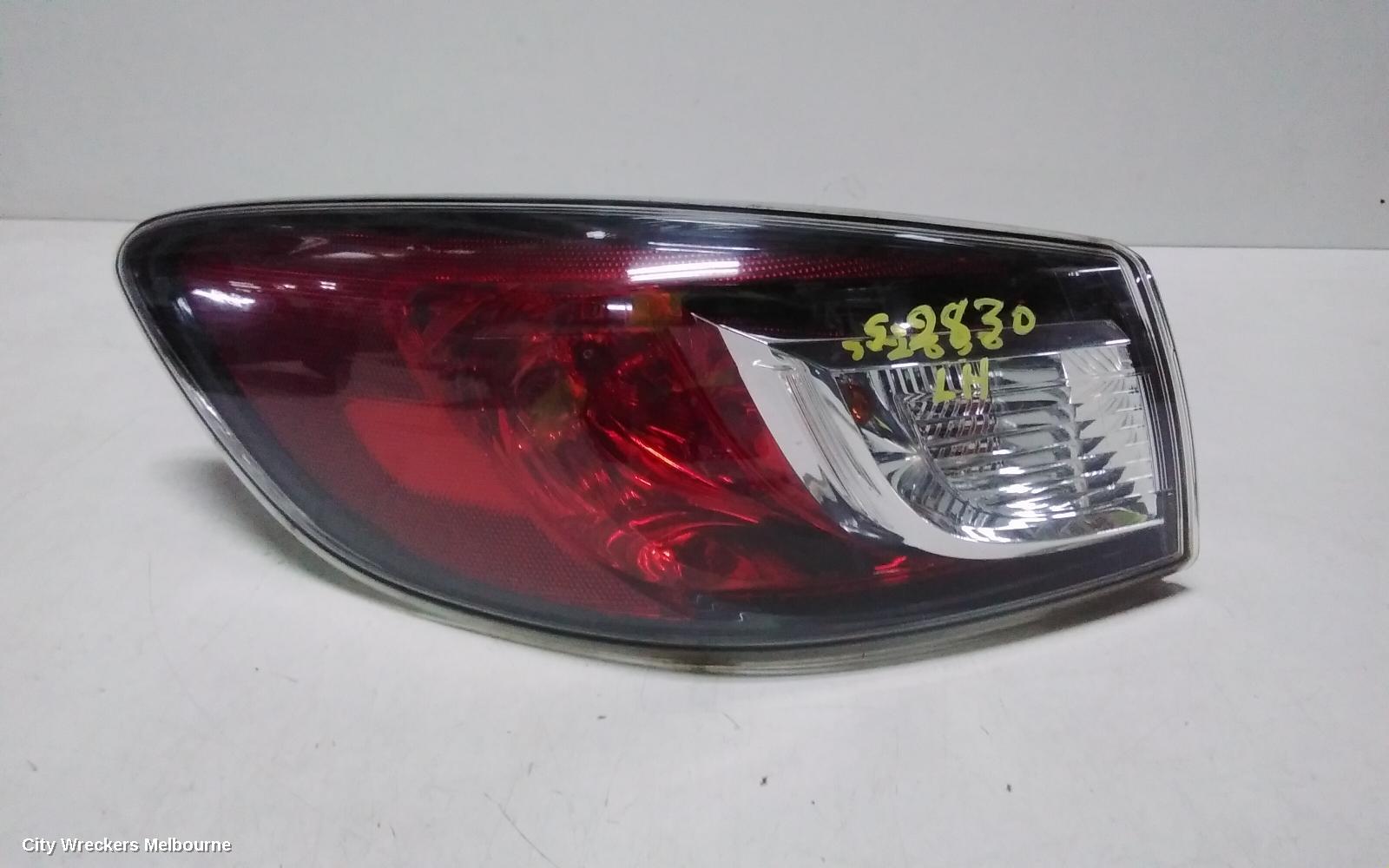 MAZDA 3 LEFT TAILLIGHT, BL, SEDAN, STANDARD TYPE, 04/2009 - 10/2013 - Image 2