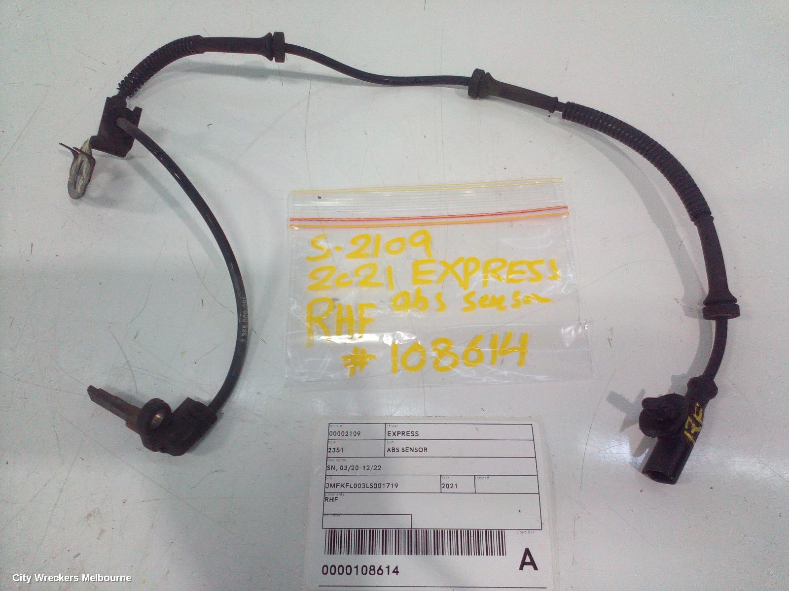 MITSUBISHI EXPRESS ABS SENSOR, SN, 03/2020 - 12/2022 - Image 2