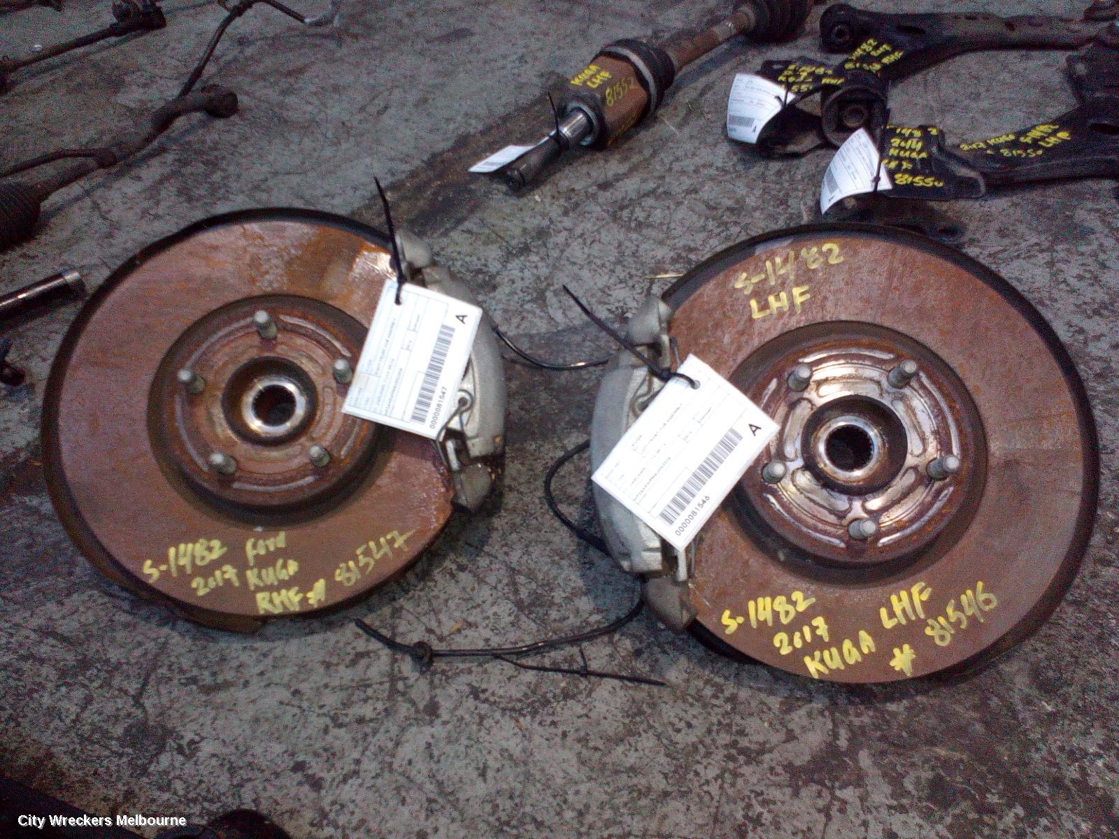 FORD KUGA LEFT FRONT HUB ASSEMBLY, TF, 2WD/4WD, 11/2012 - 09/2016 - Image 2