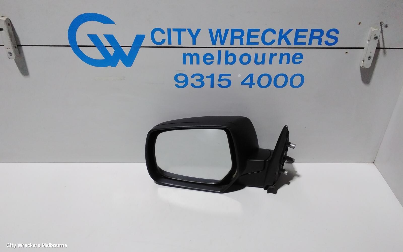 MAZDA BT50 LEFT DOOR MIRROR, UN, MANUAL, 09/2008 - 09/2011 - Image 2