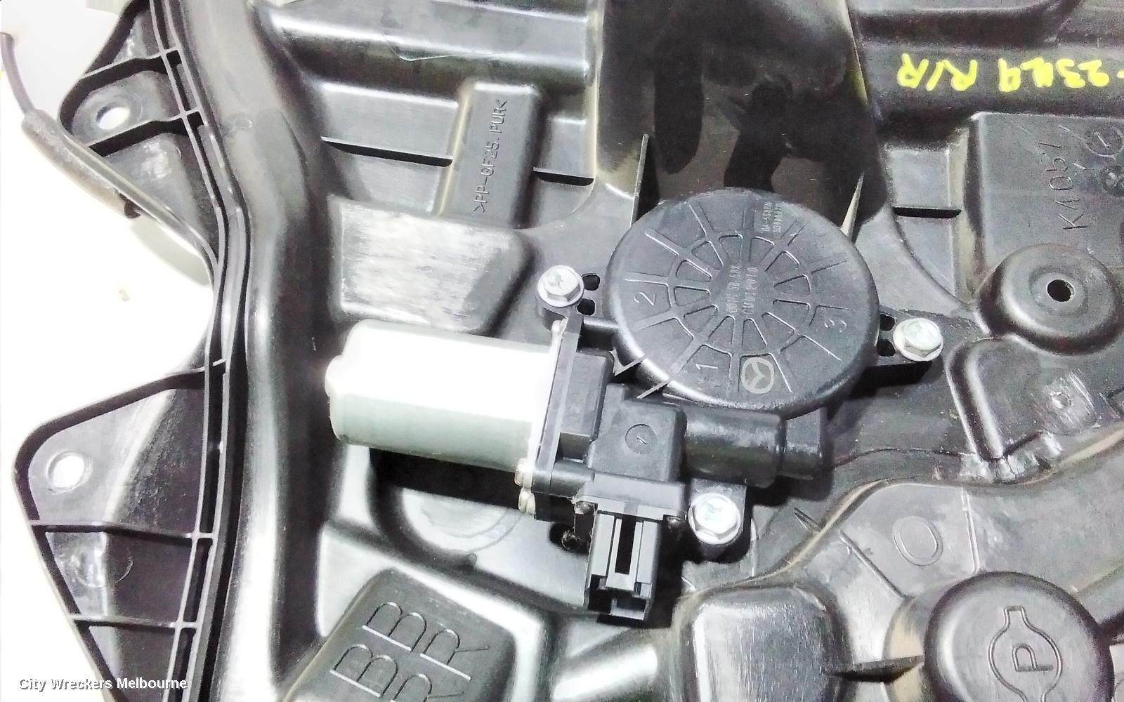 MAZDA 3 RIGHT REAR WND REG/MOTOR, BL, POWER, 04/2009 - 10/2013 - Image 3