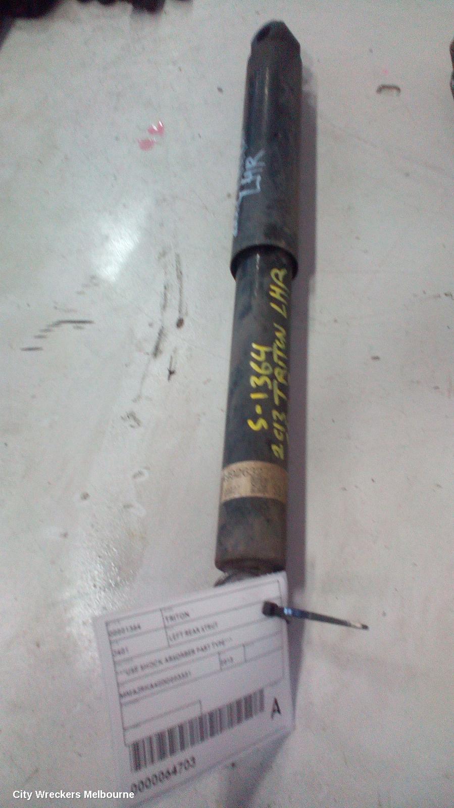 MITSUBISHI TRITON LEFT REAR STRUT, ***USE SHOCK ABSORBER PART TYPE*** - Image 2