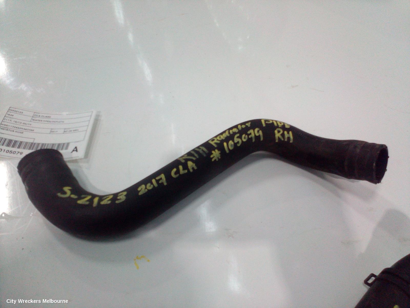 MERCEDES CLA CLASS WATER PIPES/OUTLETS, C117, 10/2013 - 02/2019 - Image 1