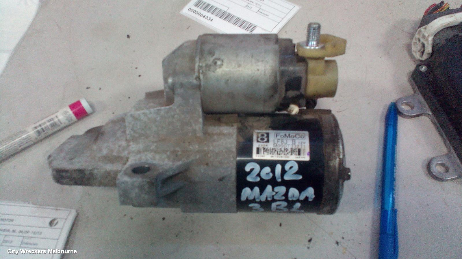 MAZDA 3 STARTER, PETROL, 2.0, P/N LF8J/LF8J18400B, BL, 04/2009 - 10/2013 - Image 2