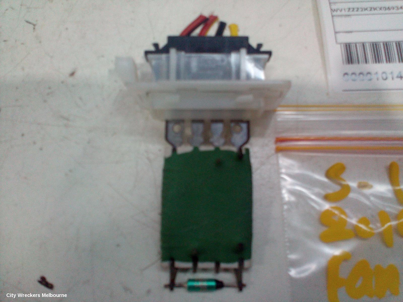 VOLKSWAGEN CADDY FAN SPEED RESISTOR, 2KN, 12/2015 - 02/2021 - Image 2