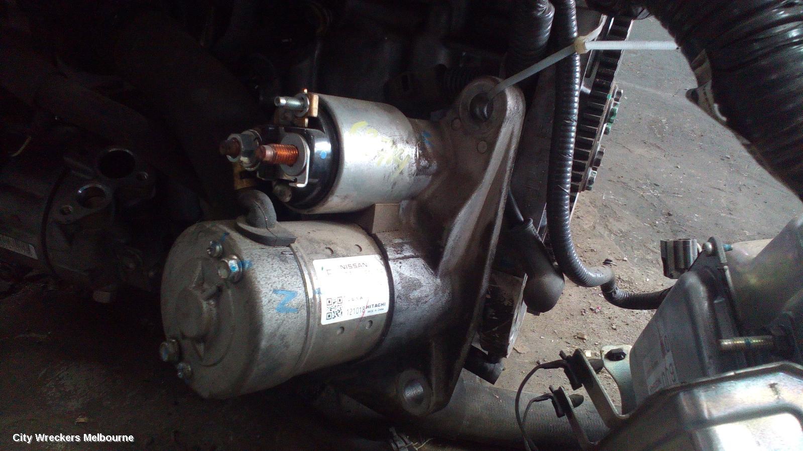 NISSAN PULSAR STARTER, PETROL, 1.8, MRA8DE, B17/C12, 12/2012 - 12/2017 - Image 2