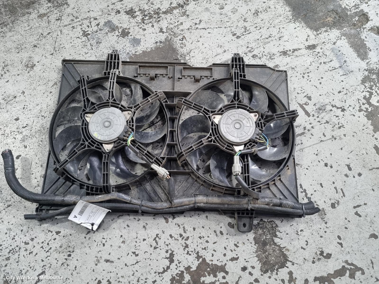 NISSAN XTRAIL FAN, DUAL FAN ASSY, T31, PETROL, 07/2010 - 12/2013 - Image 1