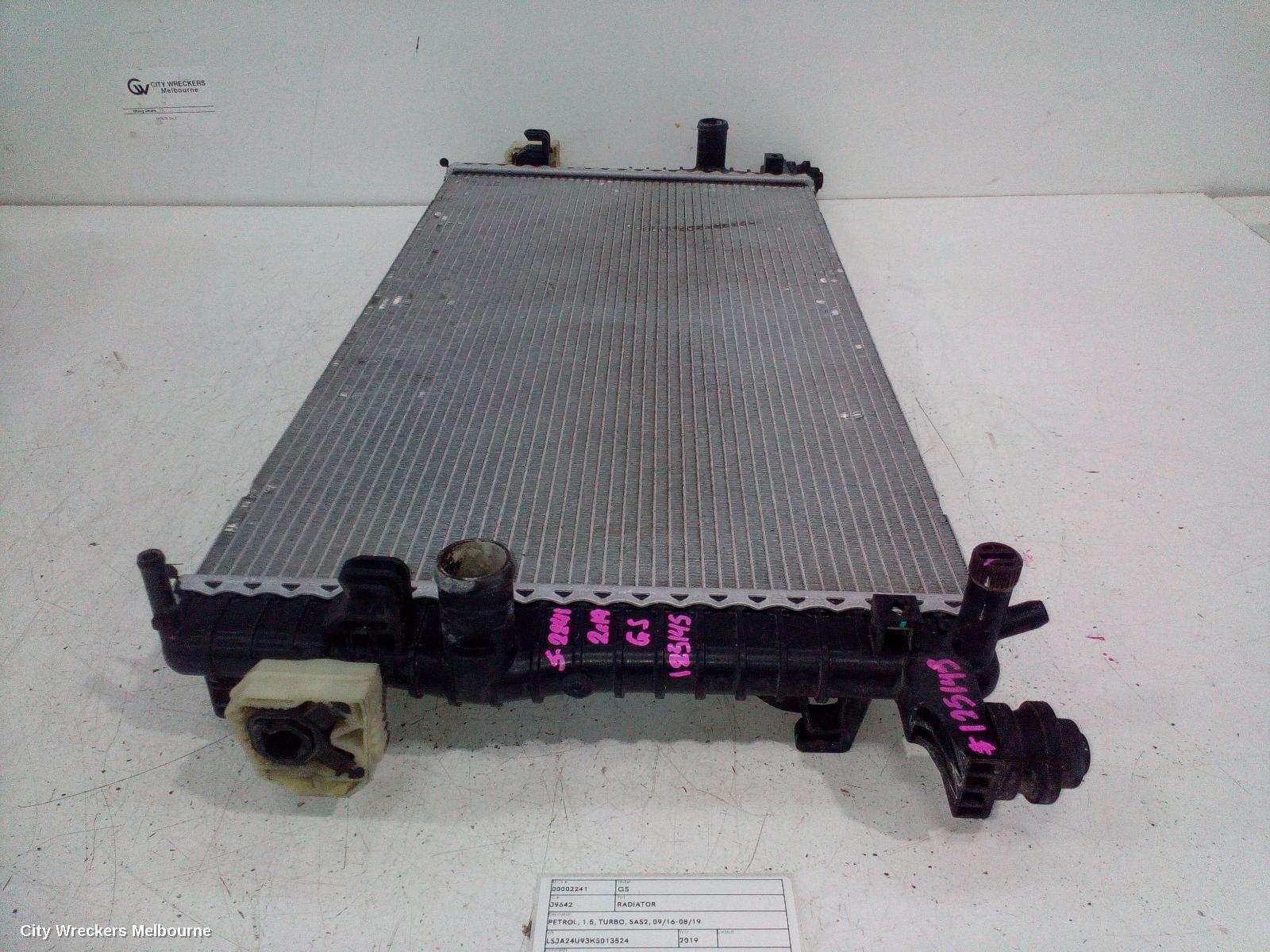 MG GS RADIATOR, PETROL, 1.5, TURBO, SAS2, 09/2016 - 08/2019 - Image 2